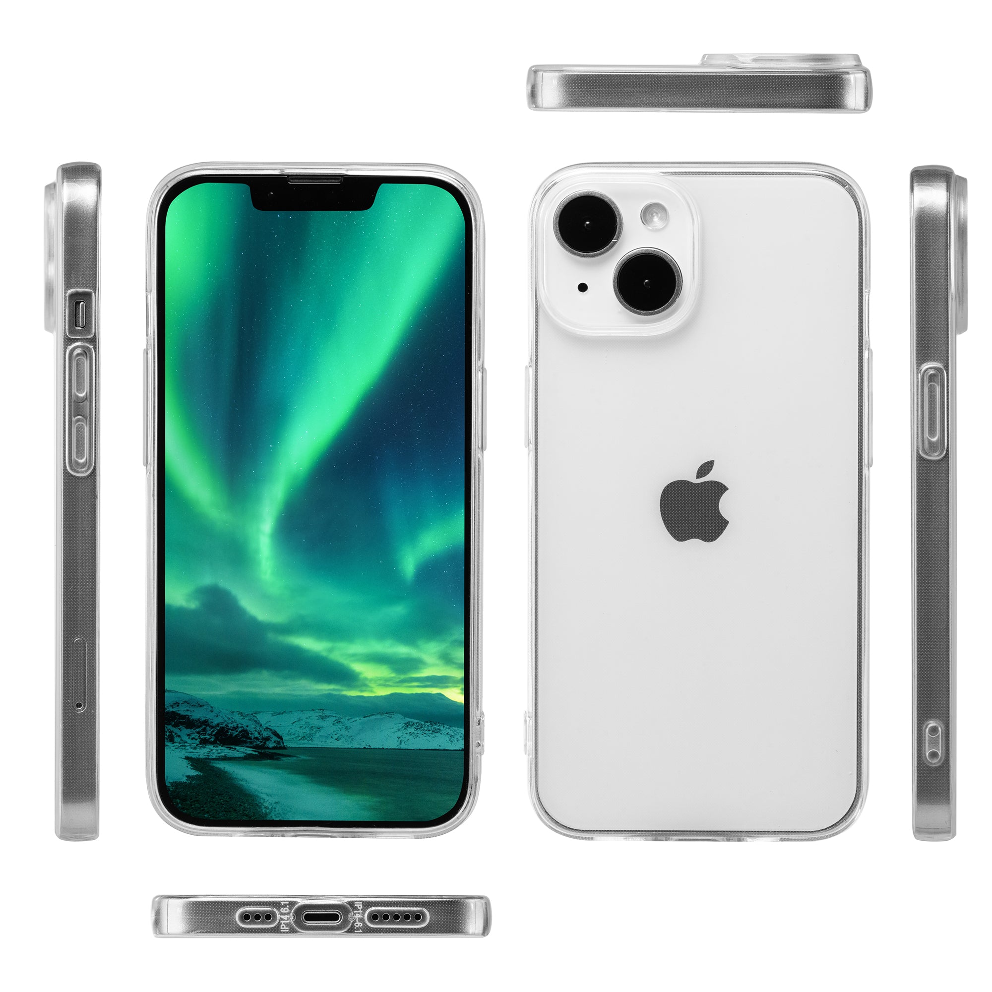 Transparent Phone Case Soft TPU for iPhone All Models