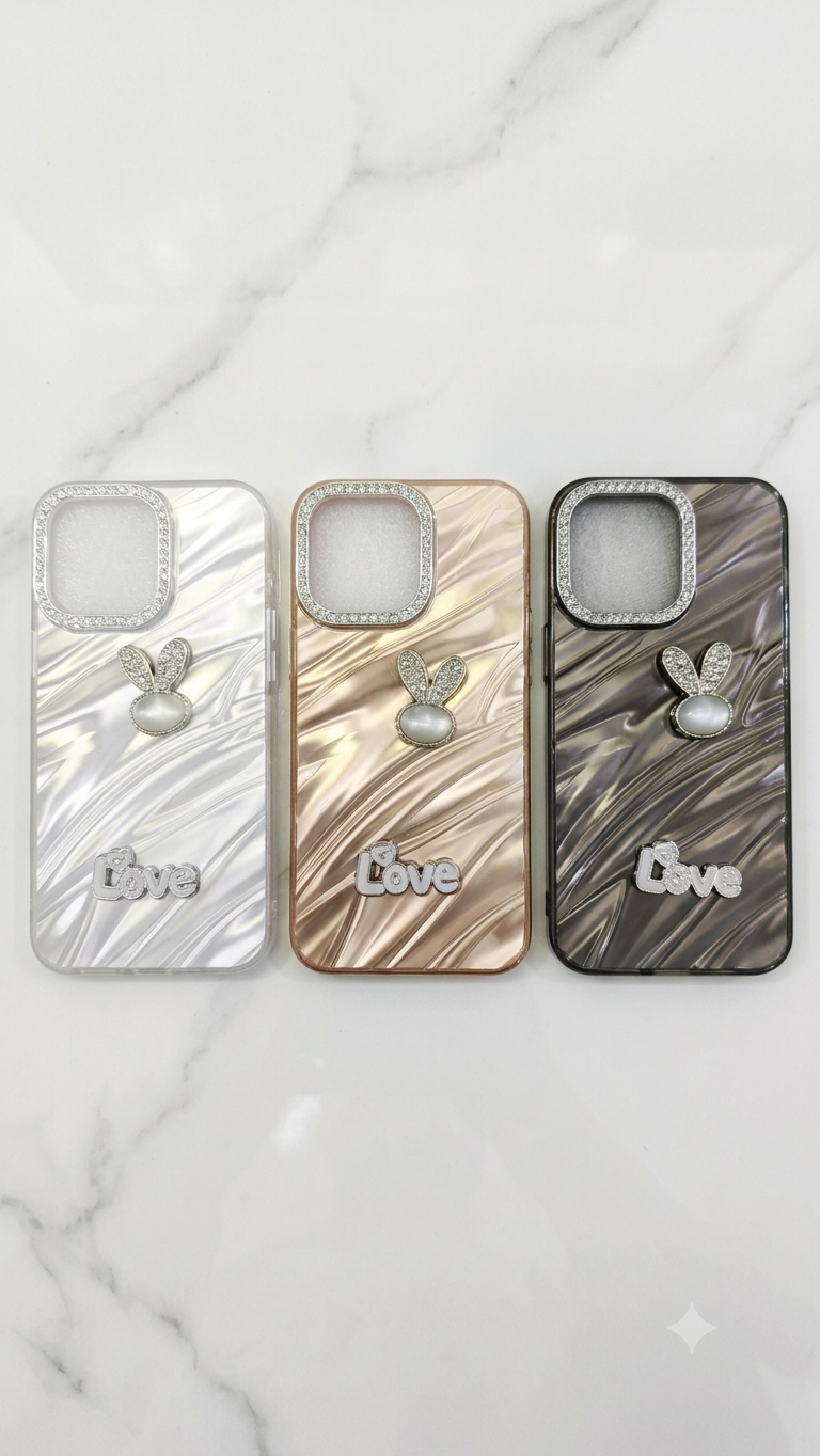 Iphone 15 Pro Max Love" Bunny Case