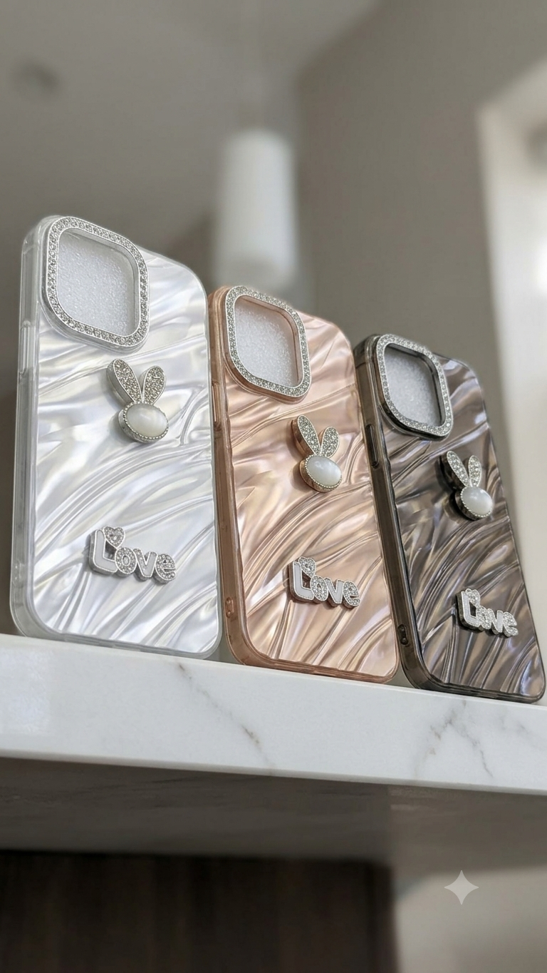 Iphone 15 Pro Max Love" Bunny Case
