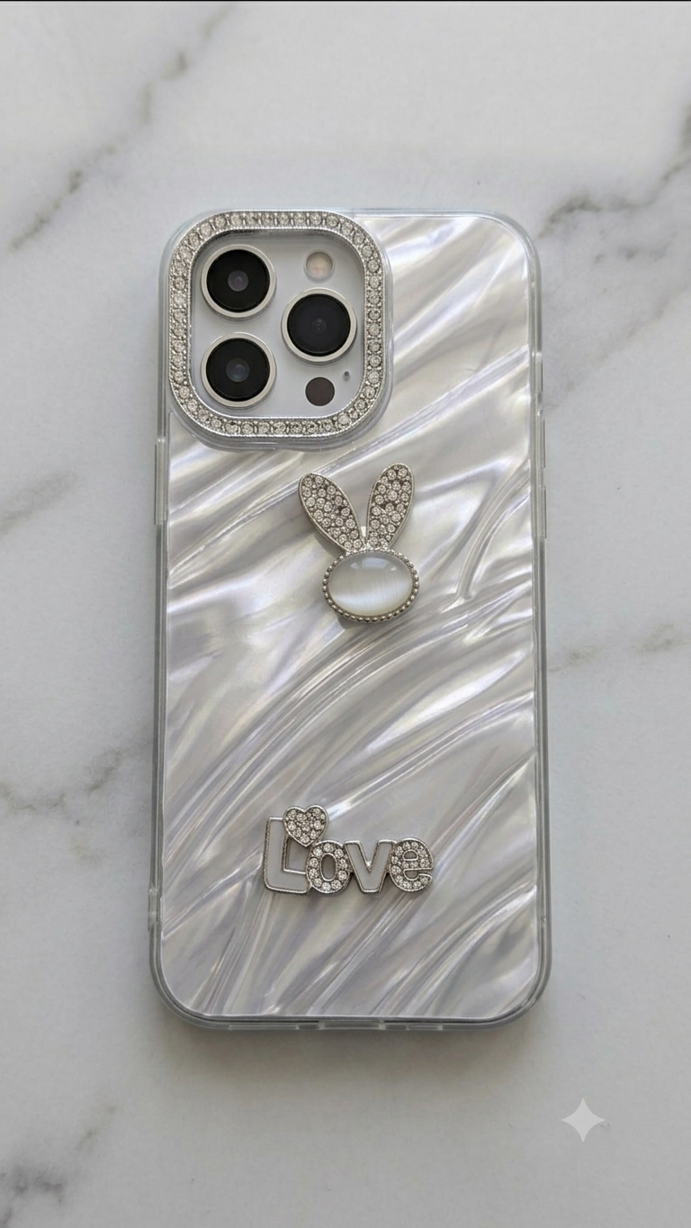 Iphone 15 Pro Max Love" Bunny Case
