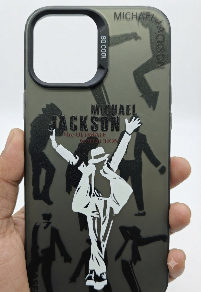 Iphone 13 Pro Max Michael Jackson/Batman Comic Premium Case