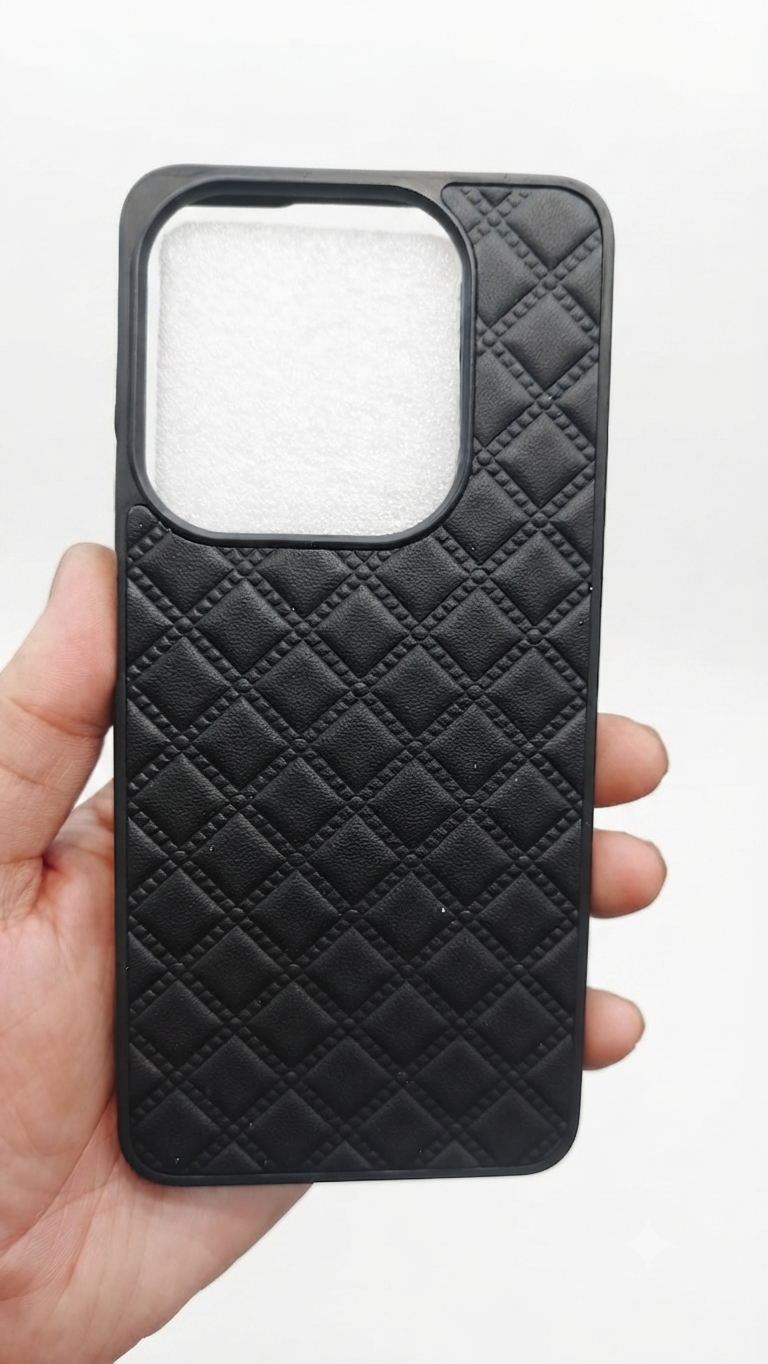 Infinix Smart 8 Leather diamond pattern Designed