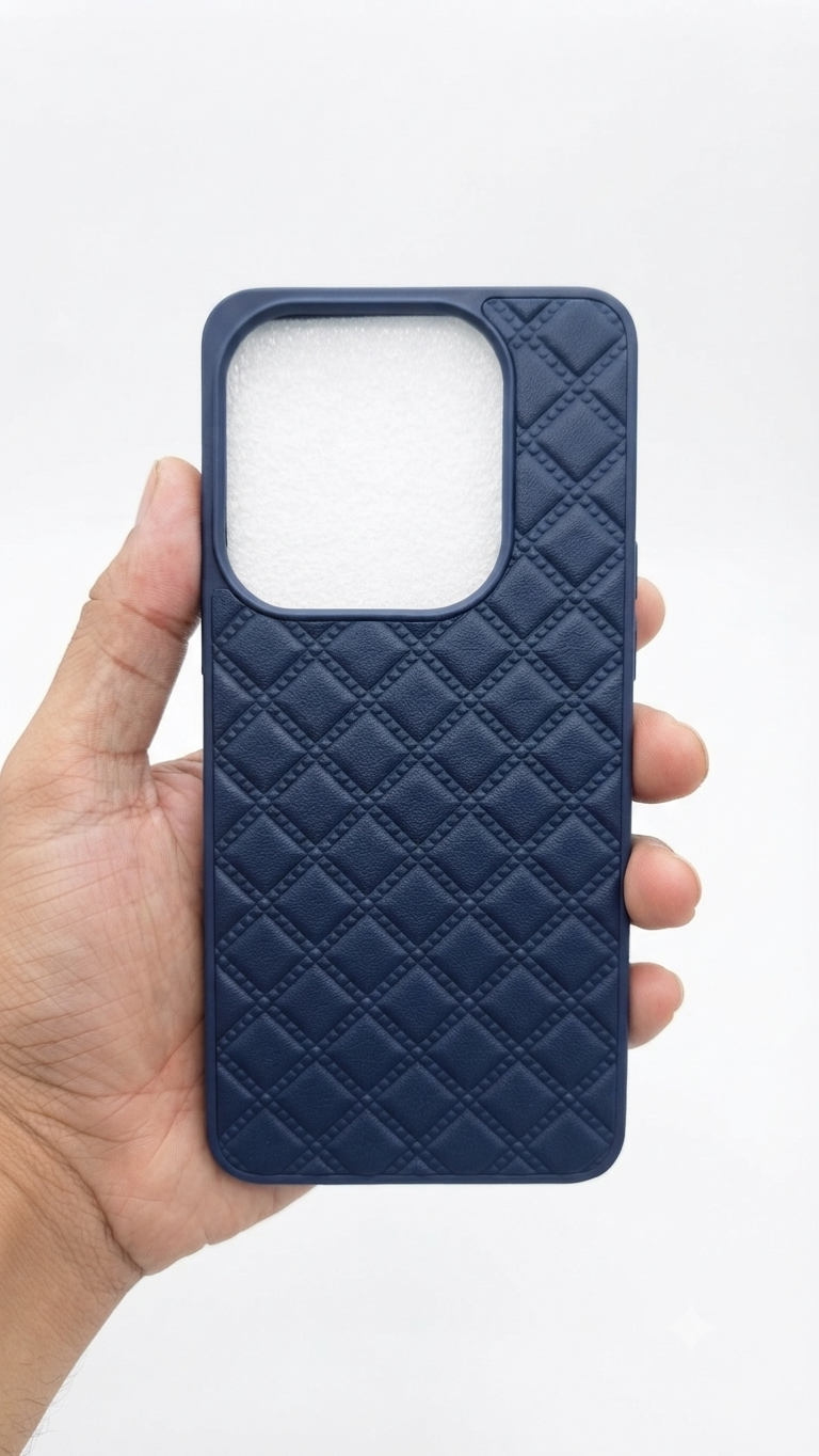 Infinix Smart 8 Leather diamond pattern Designed