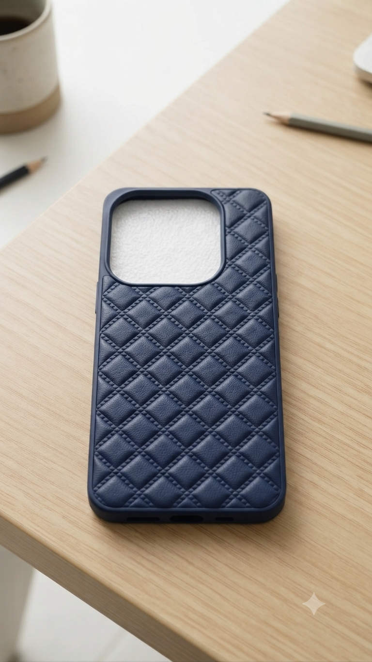 Infinix Smart 8 Leather diamond pattern Designed