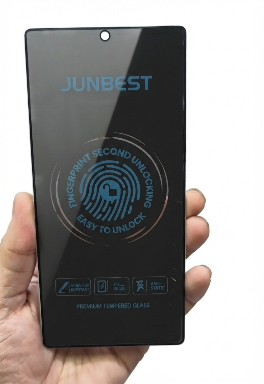 Samsung Galaxy S25 Ultra Privacy Tempered Glass Screen Protector junbest Branded Glass Screen Protector