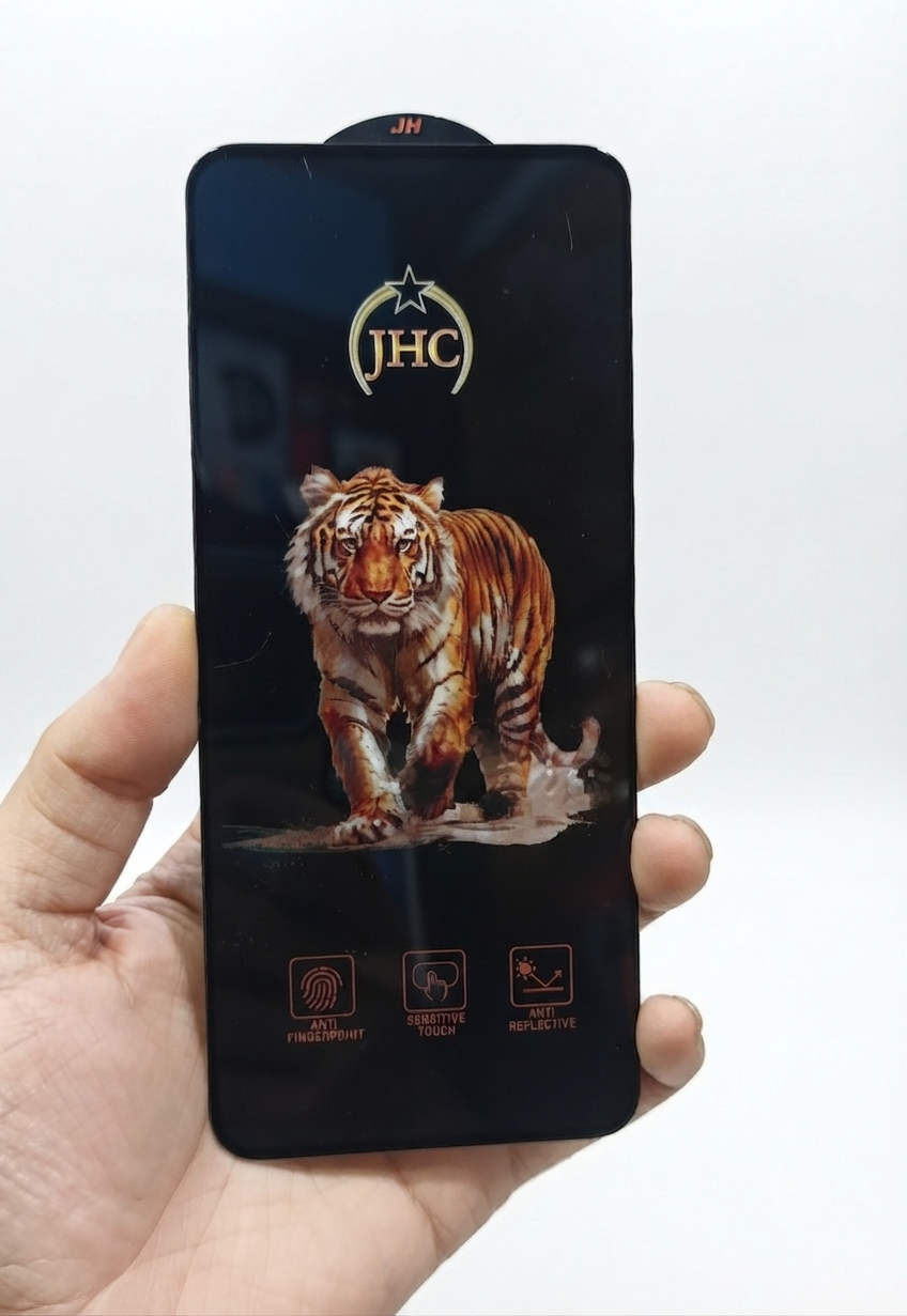 Tecno Camon 20/ Tecno Camon 18 JHC" brand HD+ Glass screen protector is designed for high-definition clarity.