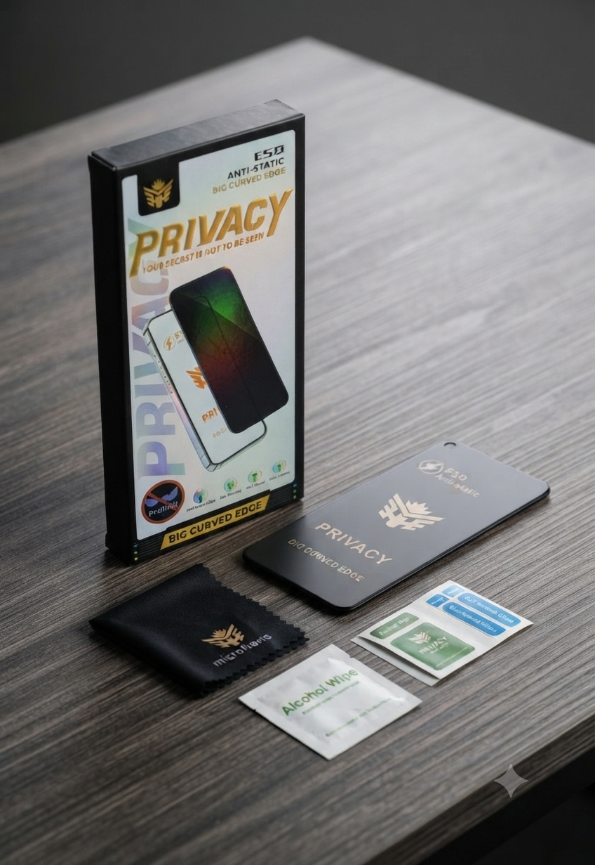 privacy screen protector for an Infinix Hot 10