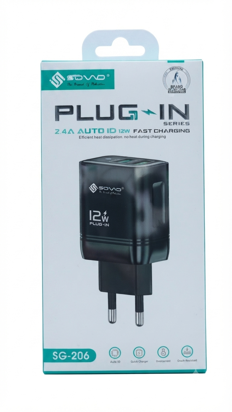 SOVO SG-206 Lazer 12W Super Fast Charger