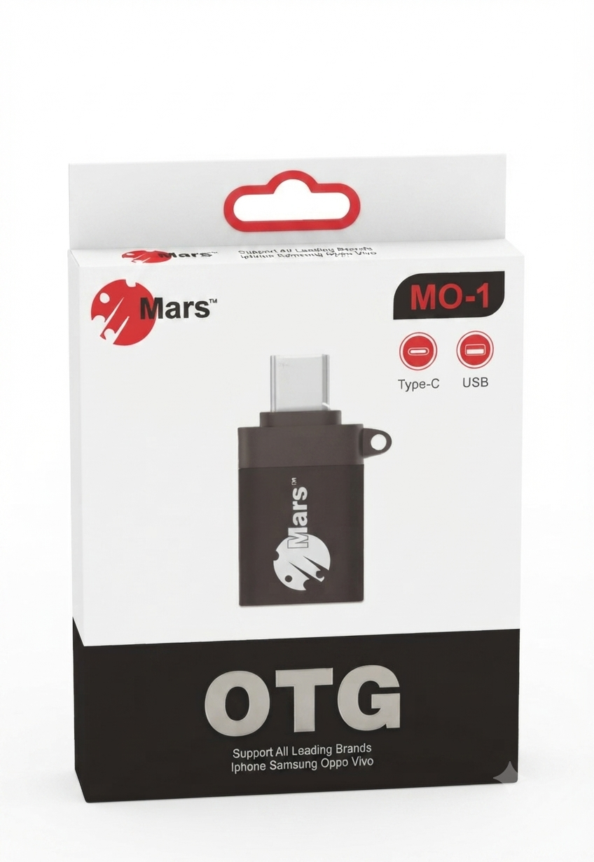Mars MO-1 OTG (On-The-Go) Adapter high-quality connectivity