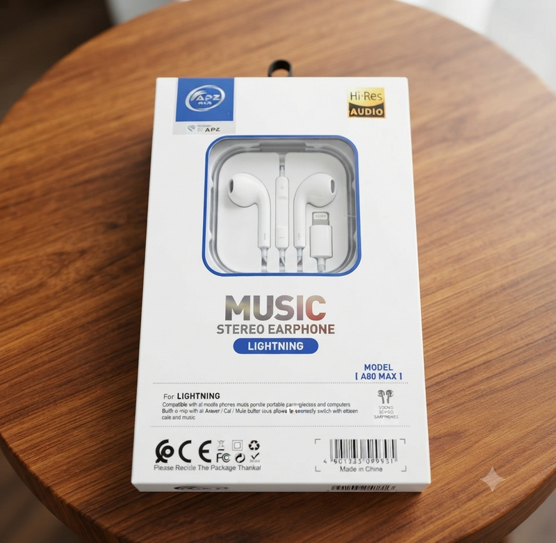 APZ Apple Plug & Play Earphones – High Quality Sound for iPhone
