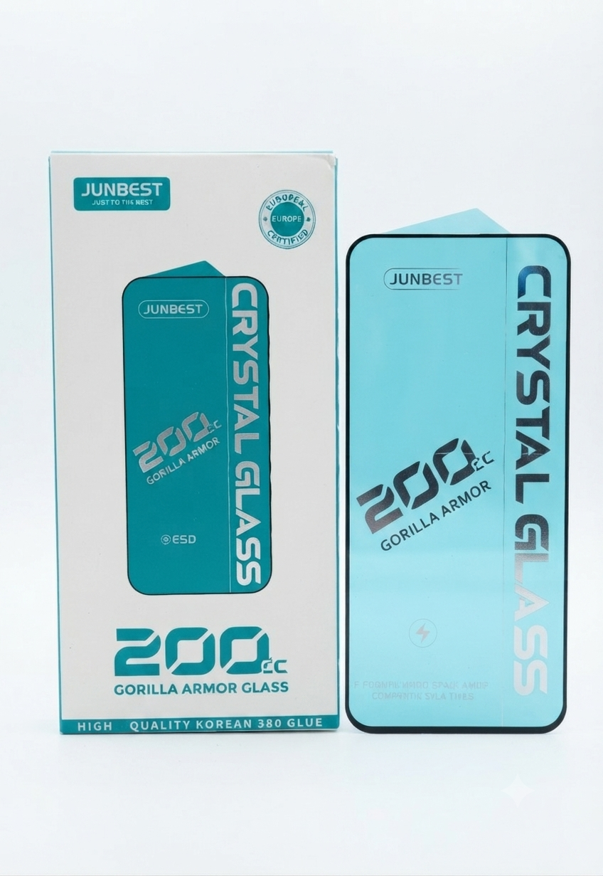 Junbest Crystal Glass 200cc Gorilla Armor Screen Protector
