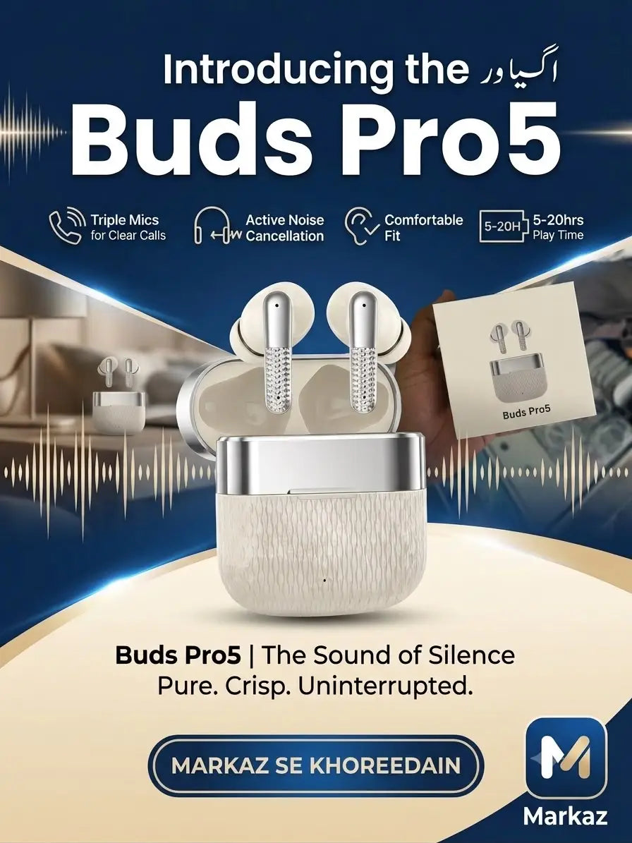 Buds Pro 5 Wireless Earbuds with ANC/ENC