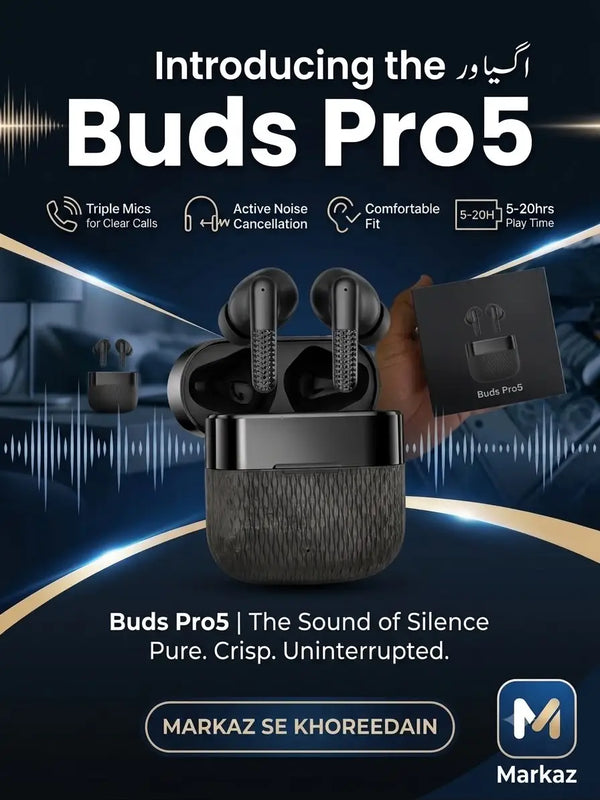 Buds Pro 5 Wireless Earbuds with ANC/ENC