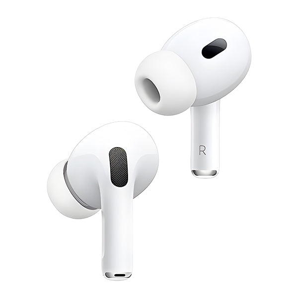 White Wireless Earbuds with Noise Reduction & Touch Control