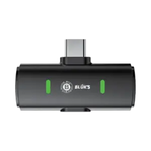 BLUK'S BX-18 Dual Wireless Lavalier Mic Set