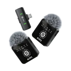 BLUK'S BX-18 Dual Wireless Lavalier Mic Set
