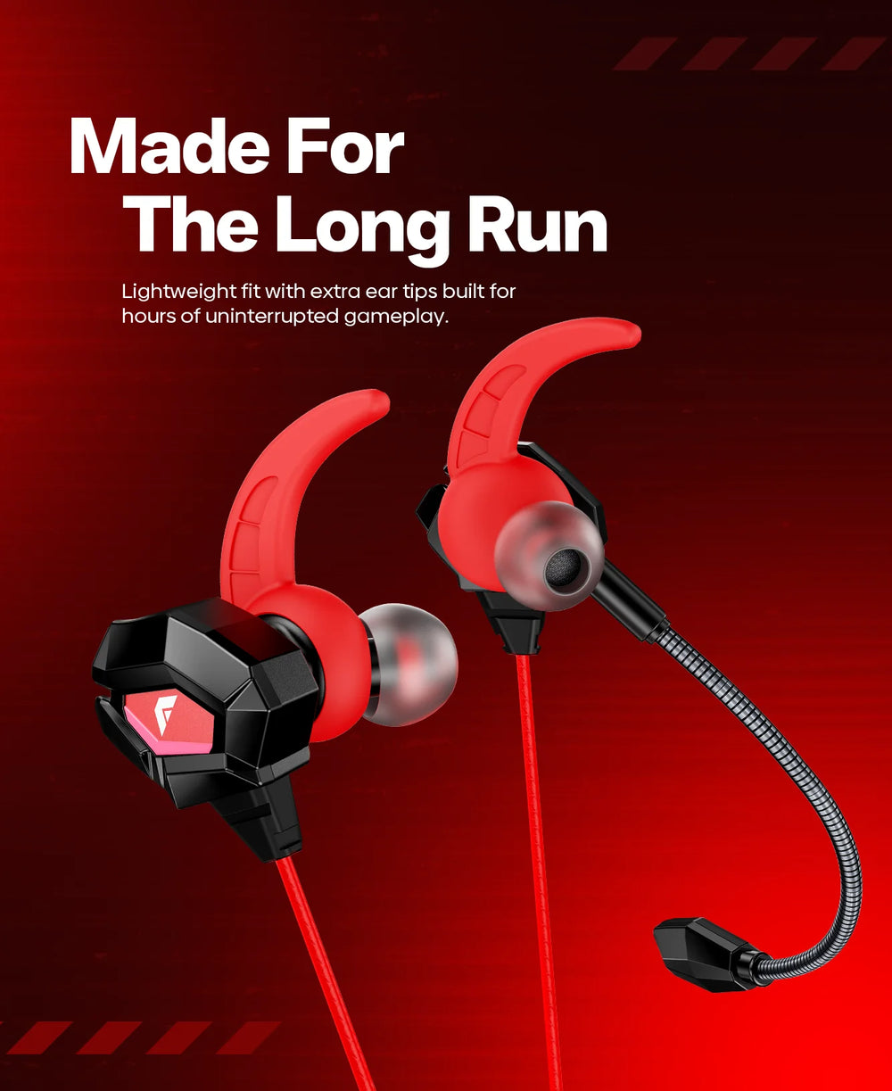 Faster GH-1C Gaming Handsfree Type-C – Zero Delay with Detachable Mic
