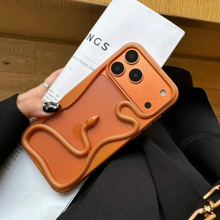 Electroplated Snake Case For iPhone  🐍 (NEW)