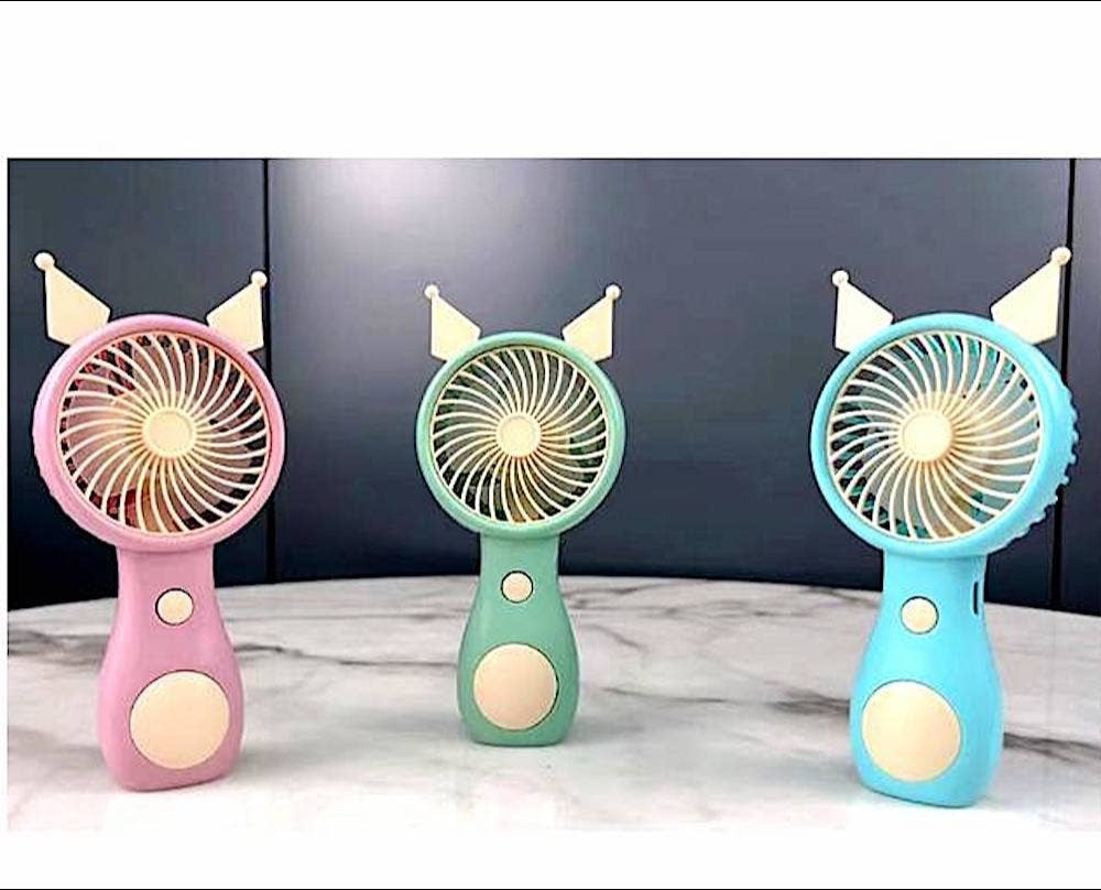 Rechargeable Hello Summer Mini Handheld Fan