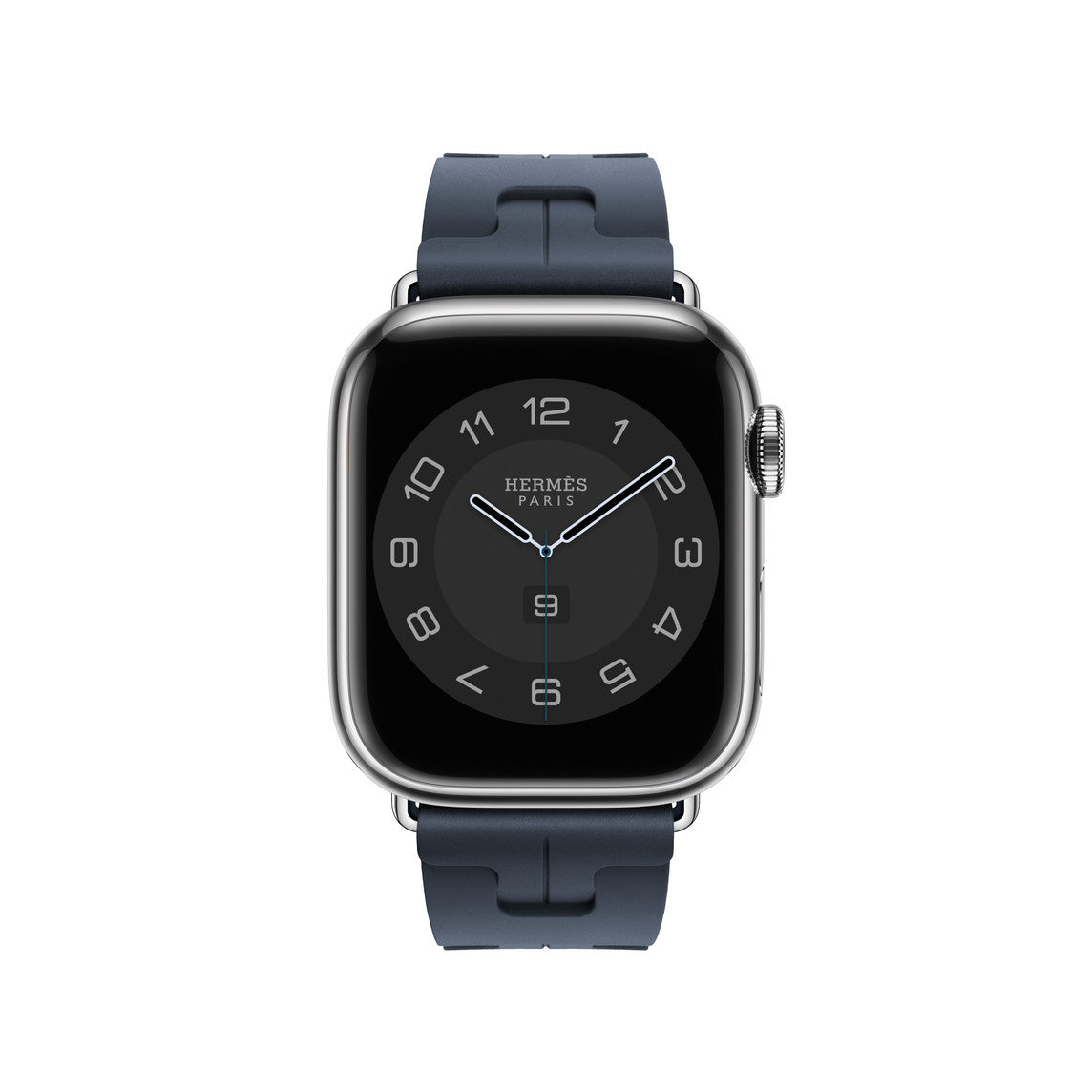 Apple Watch Strap Hermès Kilim H Design Soft Silicon Material Watch Band Compatible with

42/44/45/49mm for men and women