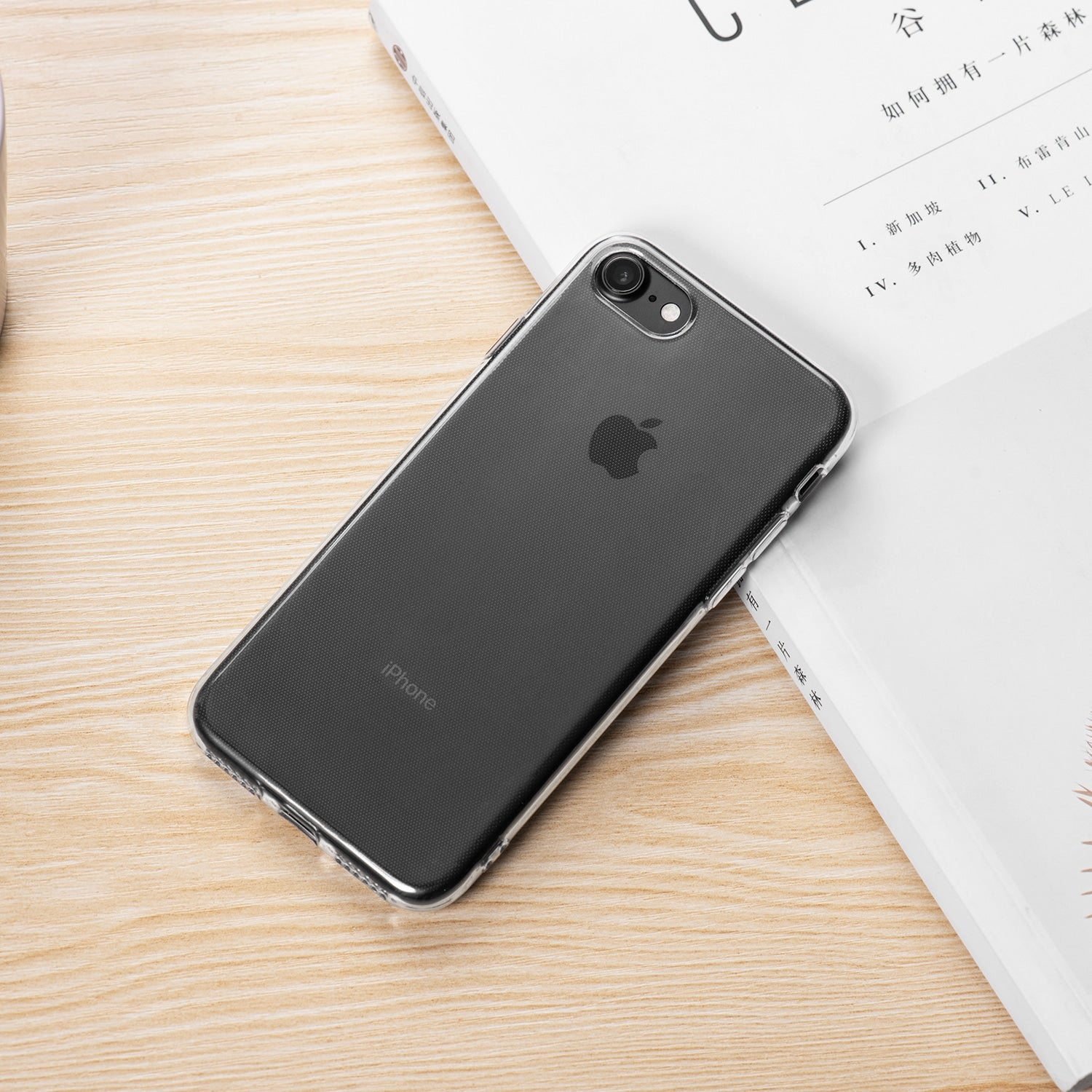 Transparent Phone Case Soft TPU for iPhone All Models