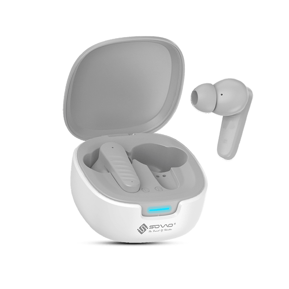Sovo Game On SBT-965 Wireless Earbuds | HD Stereo Sound, Game Mode, Long Battery Life & ENC