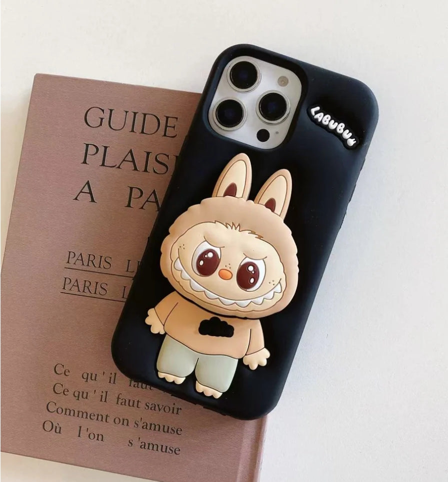 iPhone 15 Pro Max Labubu Holder Case Cover & Case