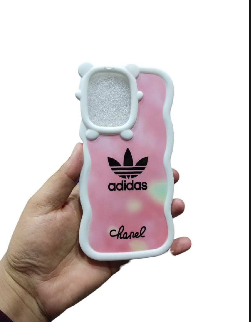 Luxury Wavy Silicone Phone Case – Premium Gradient Design