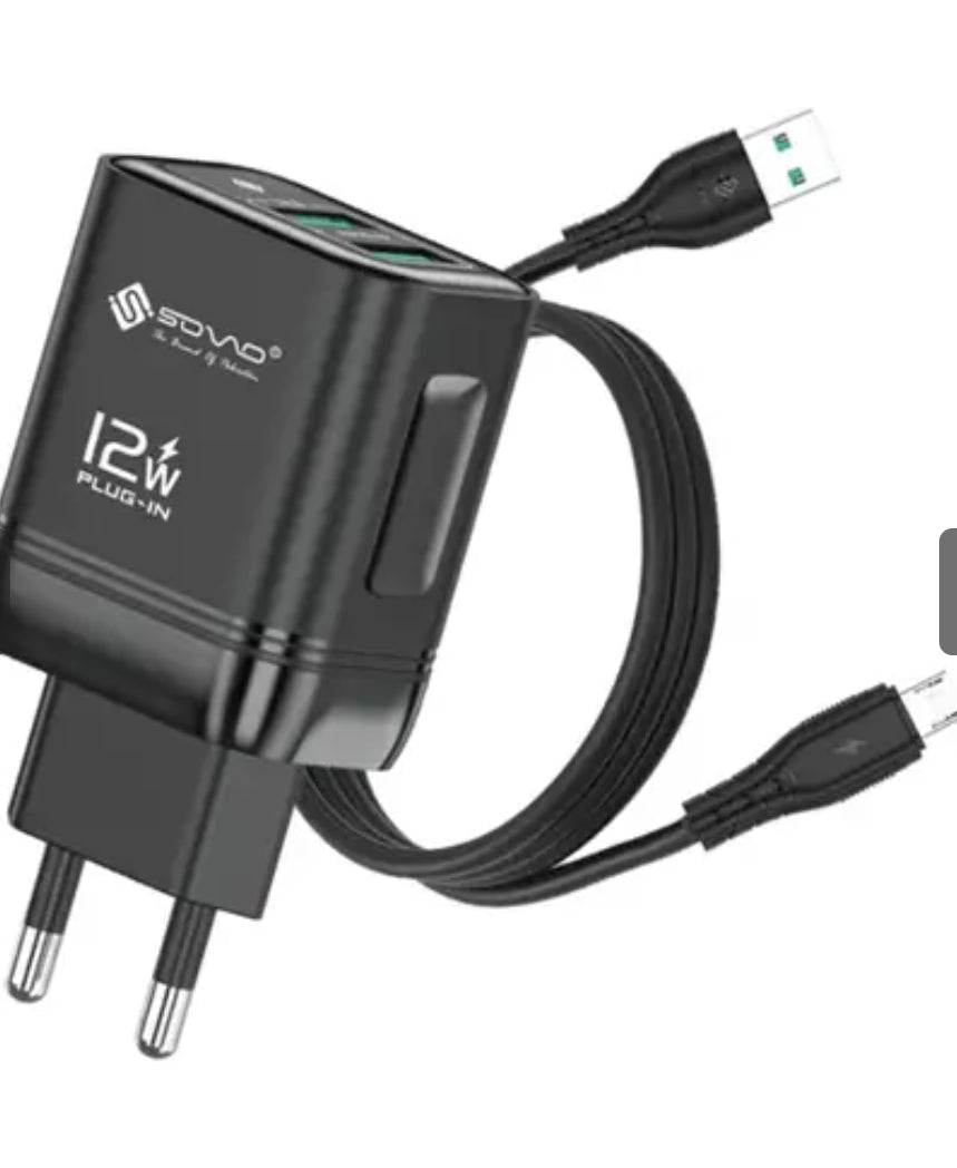 SOVO SG-206 Lazer 12W Super Fast Charger