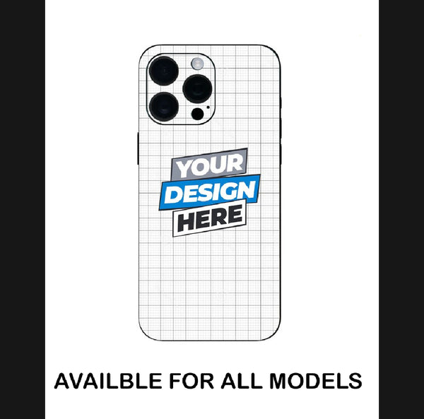 Custom Mobile Skin Wrap - Personalized Phone Vinyl Decal | Stylish Protective Skin | Matte, Glossy Finish for All Devices (Not Cover)