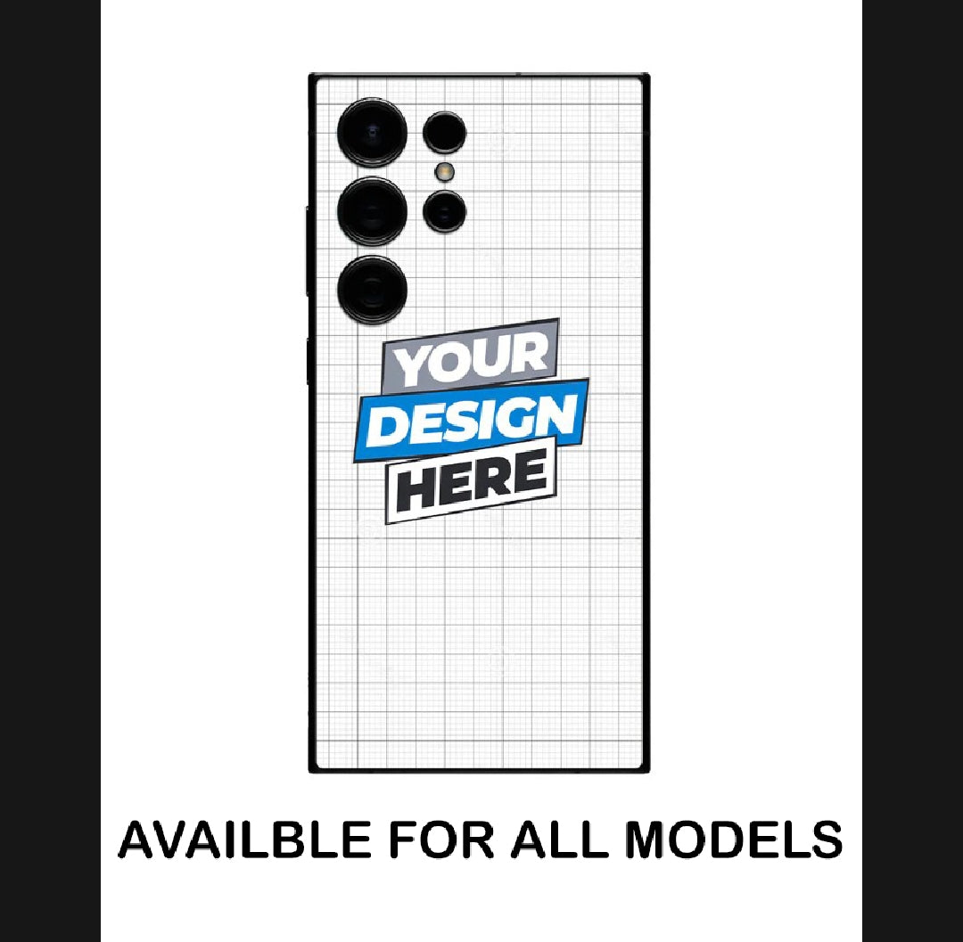 Custom Mobile Skin Wrap - Personalized Phone Vinyl Decal | Stylish Protective Skin | Matte, Glossy Finish for All Devices (Not Cover)