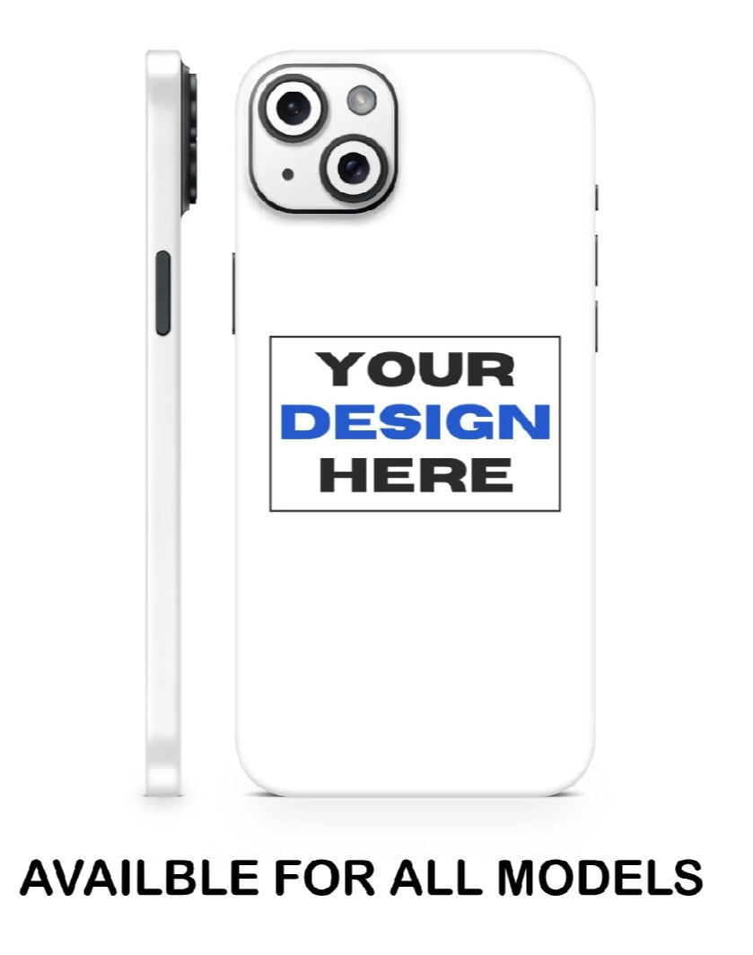 Custom Mobile Skin Wrap - Personalized Phone Vinyl Decal | Stylish Protective Skin | Matte, Glossy Finish for All Devices (Not Cover)