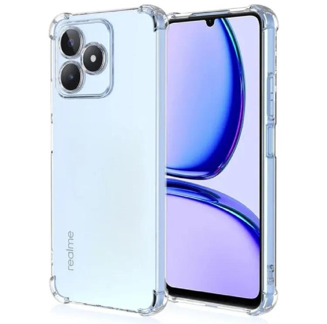Samsung Galaxy _ Bumper Transparent Back Cover Soft TPU Shock Proof Drop Protective Crystal Clear Case (Transparent)