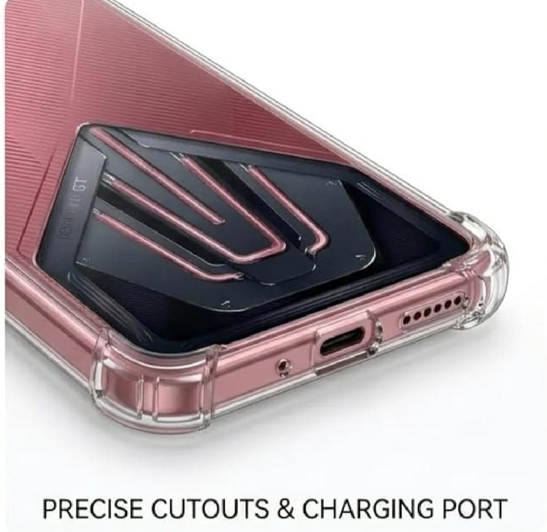 Infinix _ Transparent Back Cover Soft TPU Shock Proof Drop Protective Crystal Clear Case (Transparent)