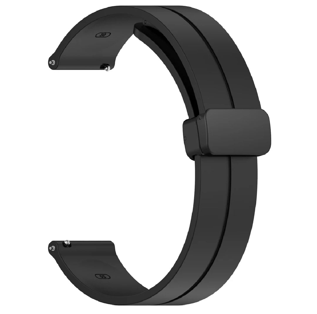 Magnetic-Silicone Straps For 42mm\44mm\45mm\49mm Watch Silicone Watchband With Magnet Buckle High Quality Strap