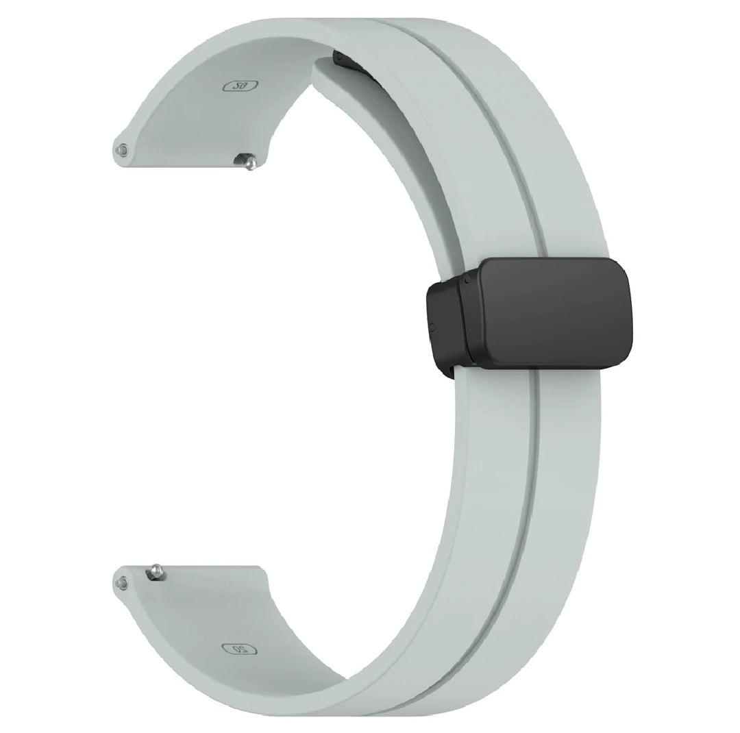 Magnetic-Silicone Straps For 42mm\44mm\45mm\49mm Watch Silicone Watchband With Magnet Buckle High Quality Strap