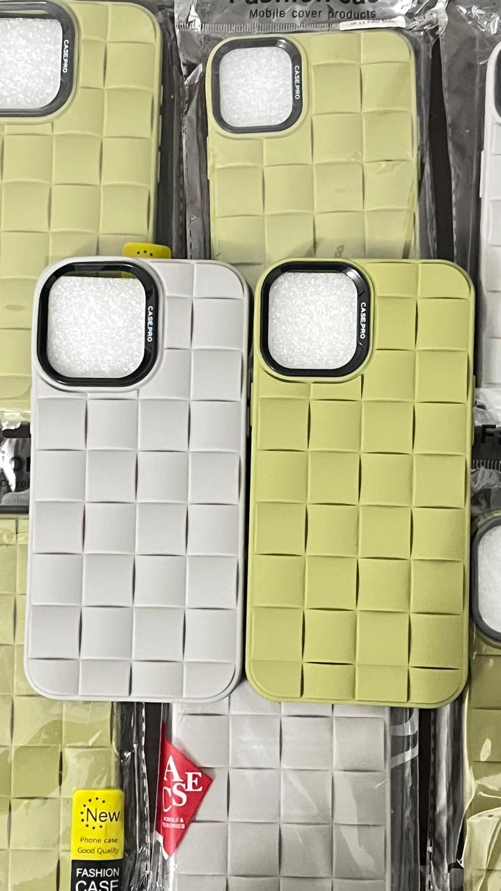 Hot Sale Delicate Woven Pattern TPU Phone Case Versatile for Multiple Styles of Mobile Phones