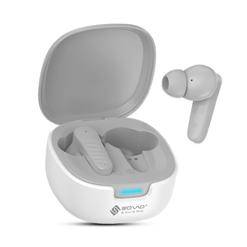 Sovo Game On SBT-965 Wireless Earbuds | HD Stereo Sound, Game Mode, Long Battery Life & ENC