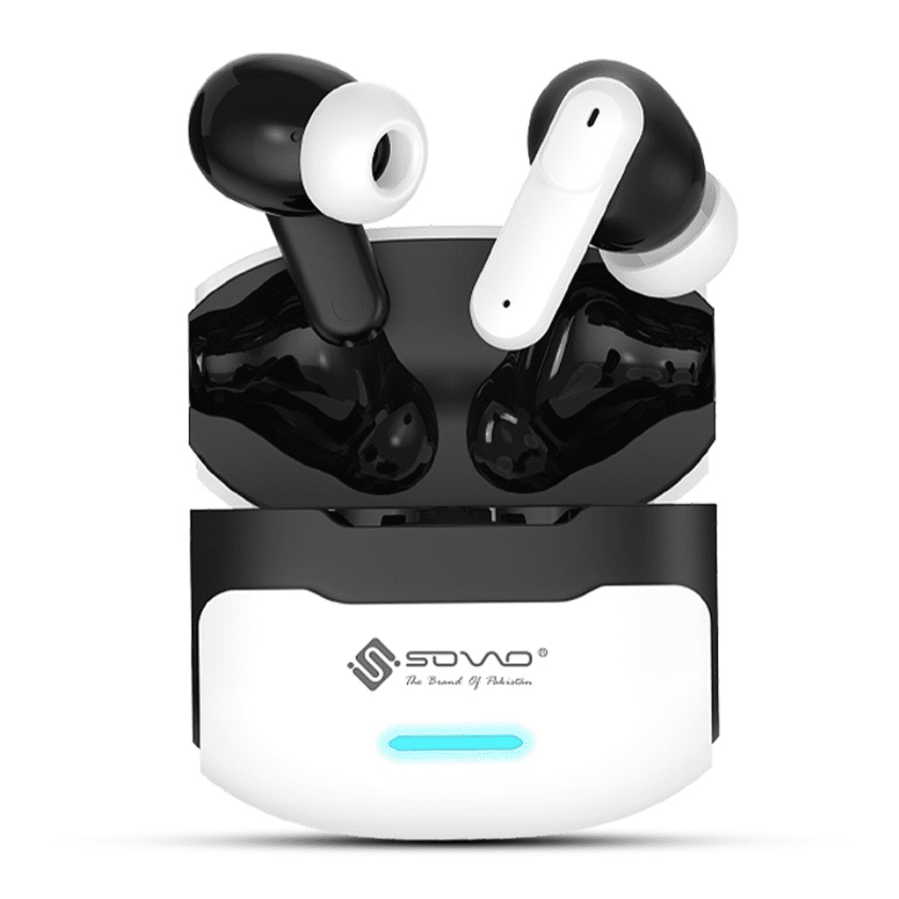 Sovo Runner SBT-960 Wireless Earbuds | HiFi Stereo Sound, Game Mode, Long Battery Life & ENC