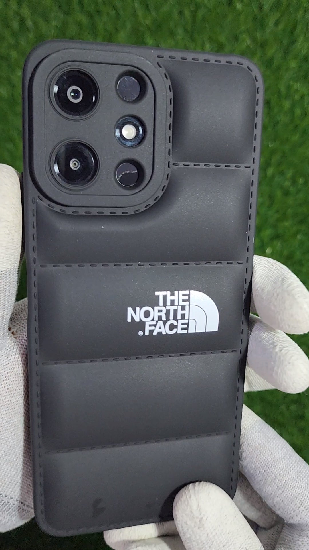 The North Face Jacket Case Shock-Absorbing Air Cushion Back Cover