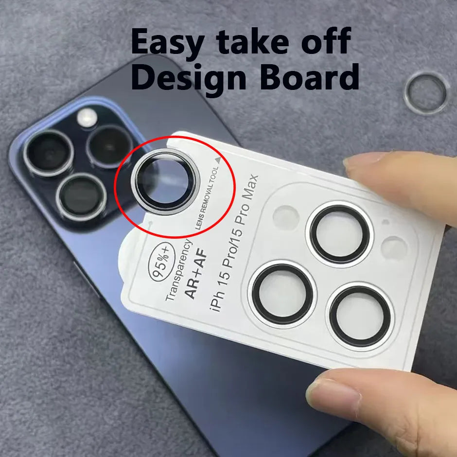 Iphone mobile camera Lens Protector High Quality Original color