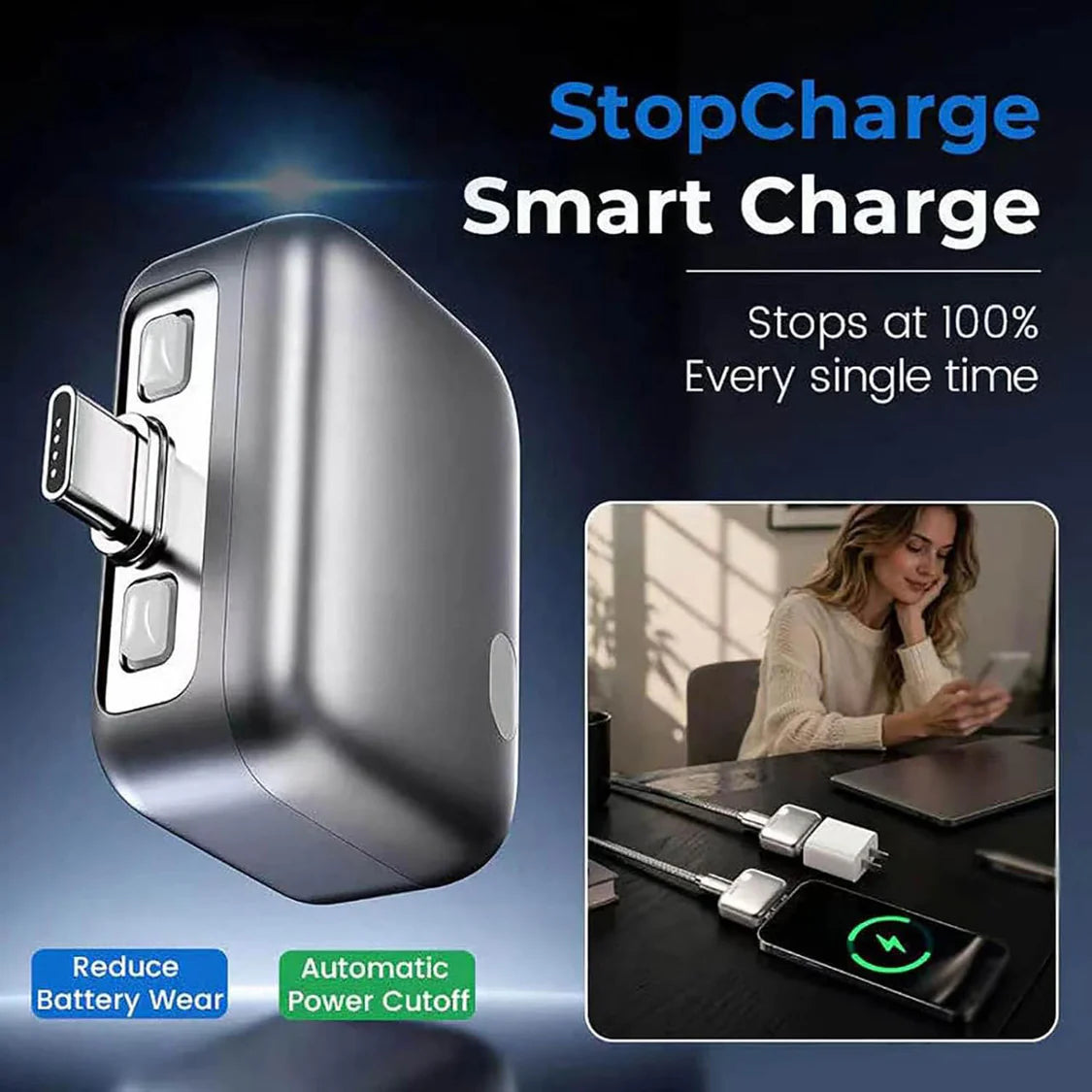 PopGuard 140W Automatic Charging Disconnector by Skip the Noise – Silver