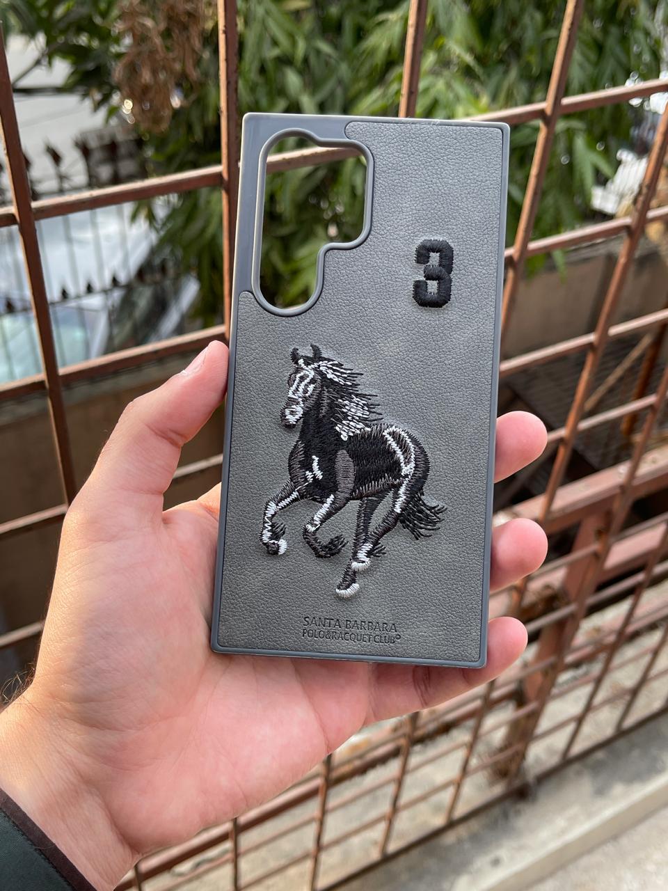 Samsung Galaxy "S24 ULTRA" Polo Embroidered Case High Quality Cover