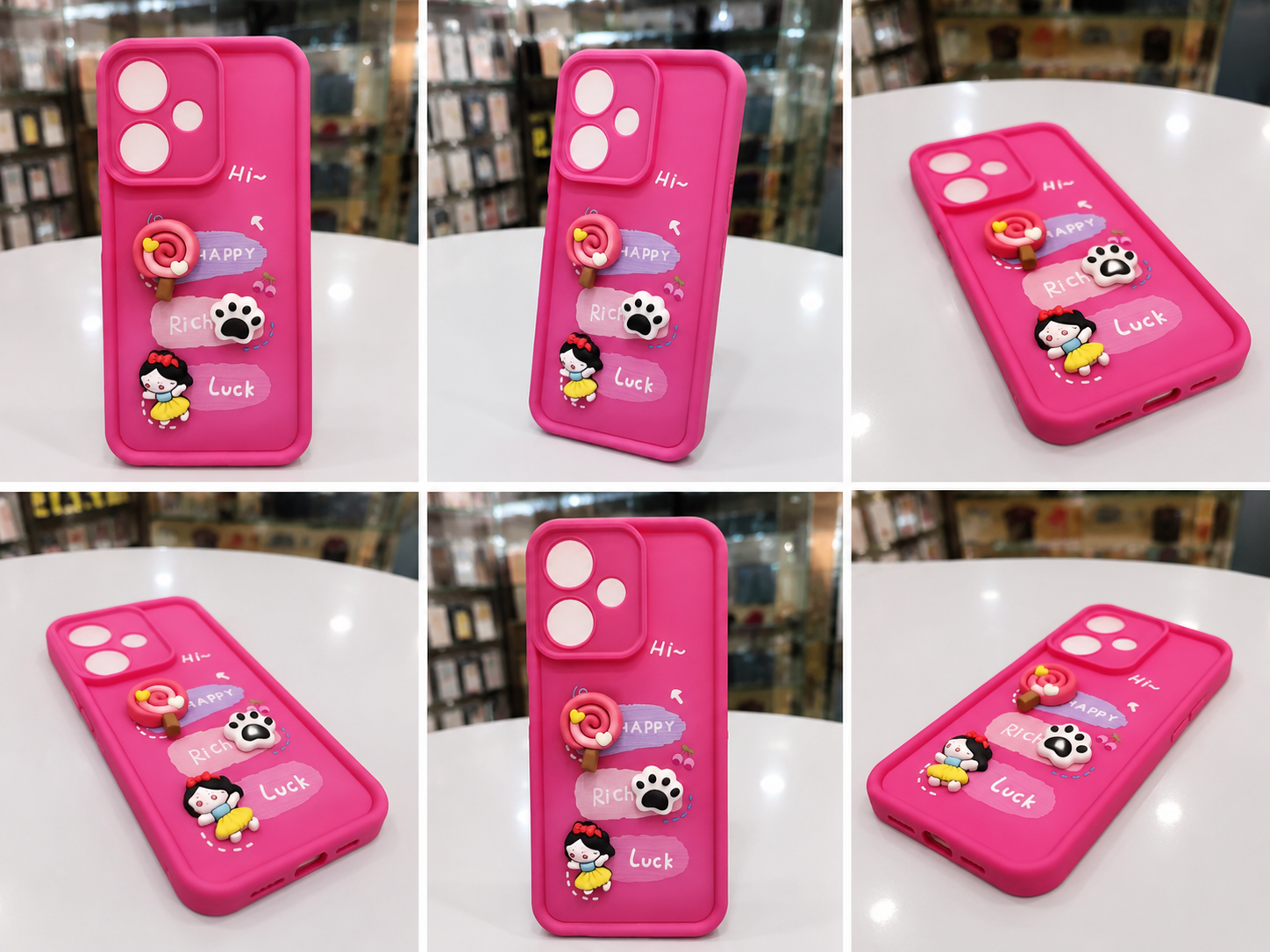 Infinix Hot 30 Play Premium Cute 3D Silicone Phone Case
