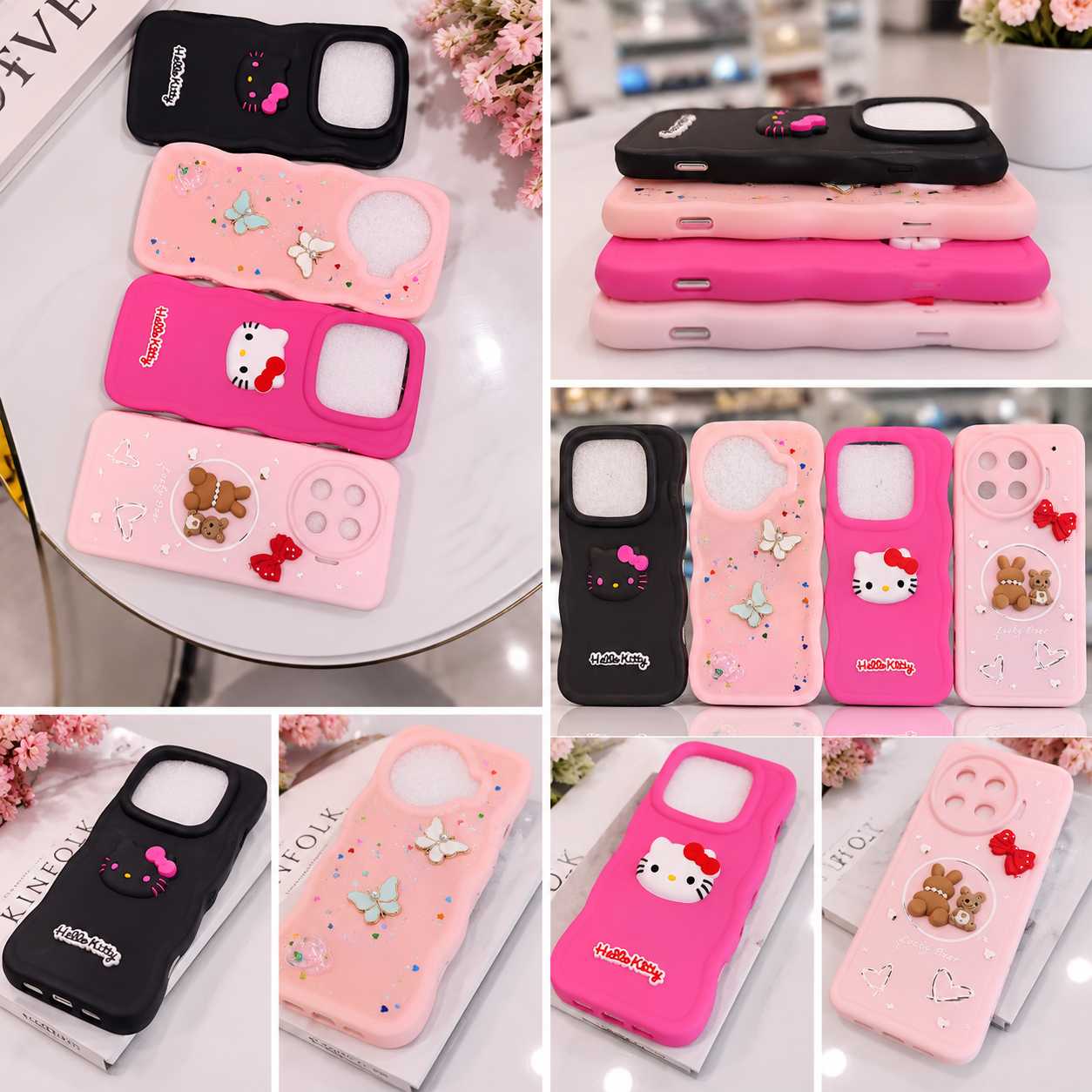 Tecno Spark 20 Pro+ Cute Cartoon Premium Silicone Phone Case Collection