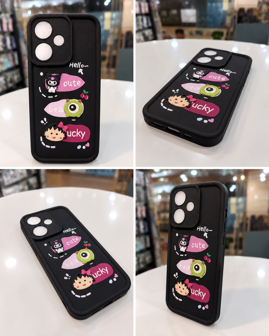 Infinix Note 40Pro Cartoon Silicone Phone Case