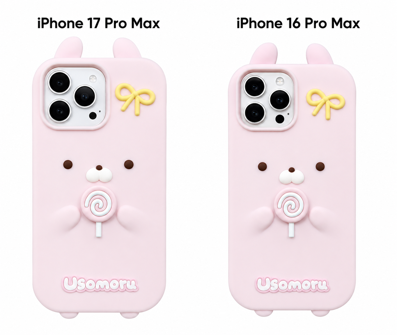 Iphone 14 Pro Max 3D Bunny Silicone Case
