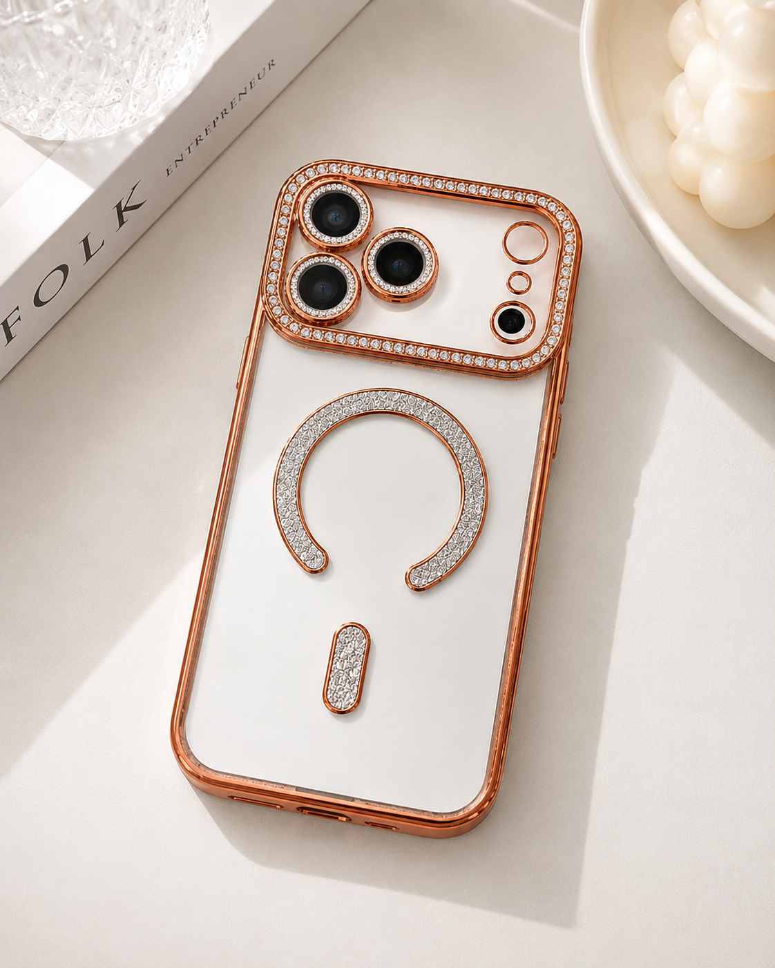iPhone 17 Pro Max Premium Protective Case – Orange