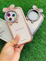 Hello kitty fancy Transparent Case only rose gold