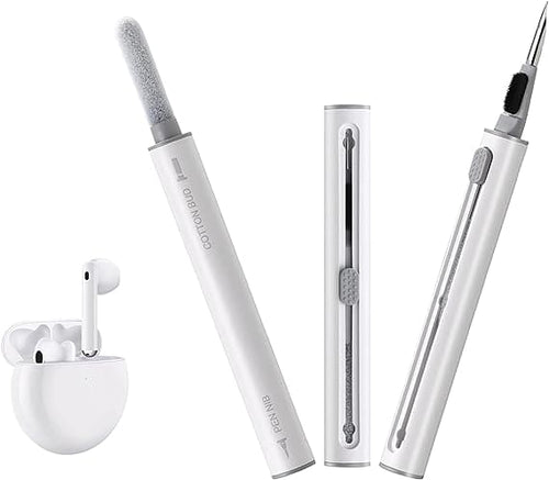 3 In 1 Earphone Cleaning Pen, Earbuds Case Cleaning Kit, Multifunctional Headphones Airphone Keyboard Cleaning Pen, Multipurpose 3 In 1 Cleaning Pen For Keyboard Camera AirPords Earbud